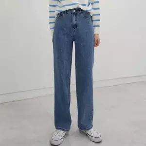 [하프클럽/헤이데이즈]966 (중청 진청) 히든밴딩 청바지 롱 하이웨스트 세미 와이드 일자