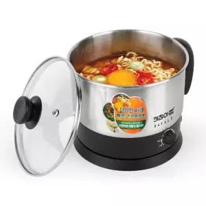 키친아트 전기냄비 1.7L 멀티포트 라면포트 멀티쿠커 1000W 초고속가열