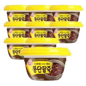오뚜기 통단팥죽 285g x  10개 (용기죽)