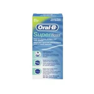 오랄비 슈퍼플로스 슈퍼플러스 치아관리 치실 6개