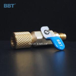 BBT 볼벨브 진공 충전용 볼밸브 R22 구냉매용 190606