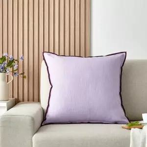 [모던하우스] 배색포인트 슬럽 쿠션커버 50x50 라벤더