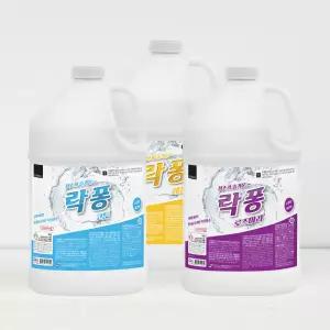 락퐁 욕실 화장실 청소세제 세정제 4Lx3 3가지향 세트