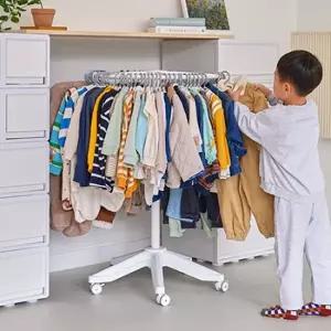 [텐바이텐]원형 스탠드옷걸이 유아행거