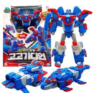 고고다이노 해양구조대 3단 변신로봇 고고가디언