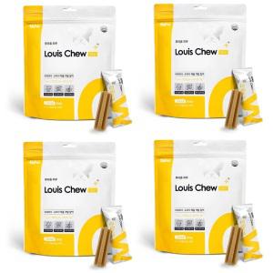 루이츄 스킨 4개 강아지 덴탈껌 가수분해 저알러지 입냄새 치석제거 유산균 양치껌