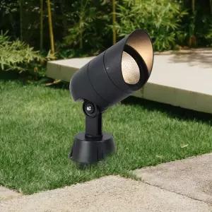 더쎈 LED 에코 수목투사등 디크 COB 팩형 직부형 10W 잔디등 정원 야외 조명