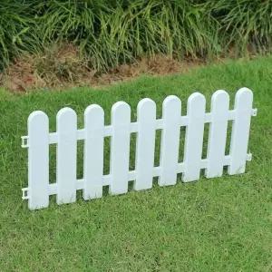 정원울타리 말뚝 50X20CM 5개입 가든펜스 정원테두리 잔디펜스