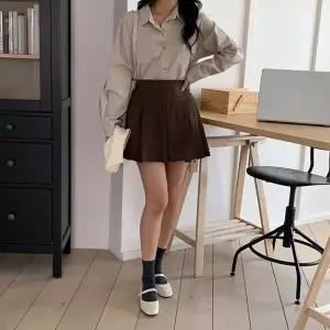 [하프클럽/]여자 테니스치마 FW 나들이 편한 미니스커트