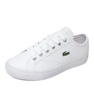 라코스테 백코트 224 2 J 여성 스니커즈 운동화 화이트 748CUJ0001-21G