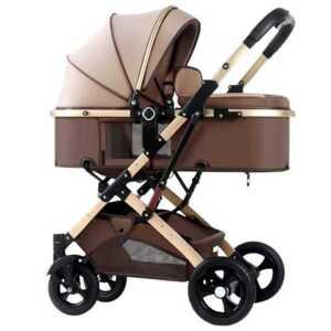 북유럽풍 접이식 유모차 폴딩 자외선 차단 디럭스 고급