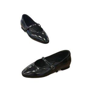 [세라] 여성  소가죽  메리제인 플랫슈즈 C23P654   2COLOR (P003422745)