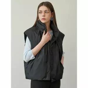 [하프클럽/르오트]에디션셔링패딩베스트-사이즈5588까지