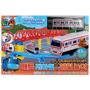 꼬마버스 타요 매트 지하철 레일놀이 기차 트랙 캐릭터 작동 완구 기찻길