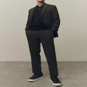 [트루젠](특가) 카키 풀스판 링클프리 남자 슬랙스