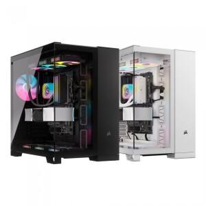 커세어 CORSAIR 6500X RGB (화이트) (정품) 컴퓨터 PC 케이스 (ATX) / 미들타워