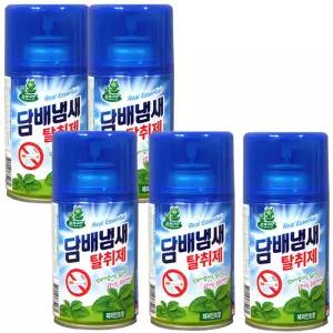 감동 자동분사기용 캔 담배냄새탈취제 280ml 5개