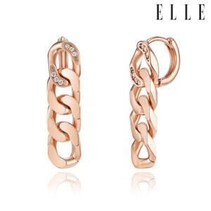 [엘르주얼리] 14K GF 체인 원터치 귀걸이 ELGPEE425