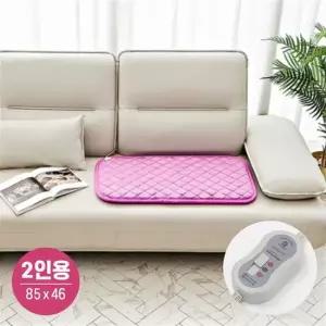 우진테크 이중안전 극세사 벨로아 전기방석 85x46 2인용