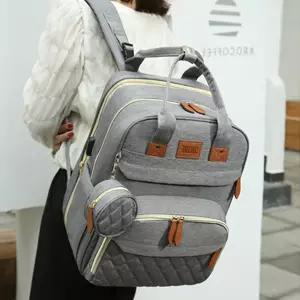 기저귀 갈이 가방 그레이 기저귀가방백팩