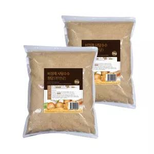 비정제원당 10kg(5kgX2개) 사탕수수 설탕 천연 흑설탕