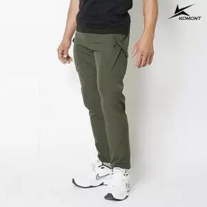 [코몽트] 남성 빅포켓 허리밴딩 카고 팬츠 카키