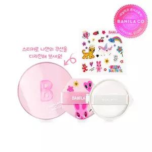 [바닐라코][아이스크림컬러 에디션] 커버리셔스 얼티밋 화이트/모이스처 쿠션 (케이스+리필)