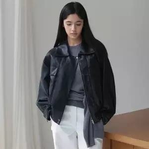 [온앤온](강남점)[기은세 착용] 레더 봄버 자켓 NEL6XM251_10