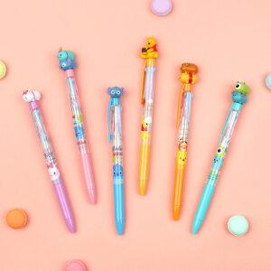 디즈니 귀요미 마스코트 피규어 3색 볼펜 E (6종)