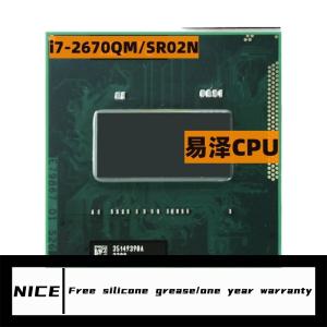 코어 i7 2670QM 2.20Ghz 4 8 스레드 노트북 CPU 45W 6MB 캐시 SR02N 프로세서