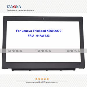 레노버 씽크패드 X260 X270 LCD 베젤 스크린 전면 커버 논터치 교체 부품 SB30K74310 FA0ZJ000500 01AW433