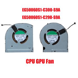 에일리언웨어 노트북 CPU GPU FAN 13 R3 EG50060S1-C300-S9A EG50060S1-C290-S9A A 쌍 DC5V 0.35A