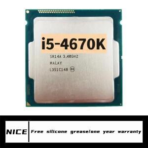쿼드 코어 CPU 프로세서 i5-4670K i5 4670K 3.4 GHz 6M 84W LGA 1150
