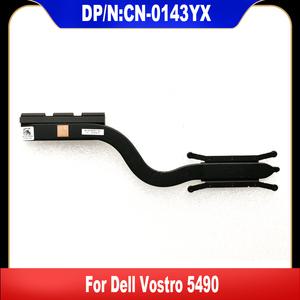 델 보스트로 5490 460.0HH0 노트북 방열판 라디에이터 구리 튜브 CN-0143YX 0143YX
