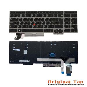 레노버 씽크패드용 노르웨이어 키보드 없음 E595 E580 E585 E590 T590 P53S L580 L590 P52 P72 P53 P73 01Y