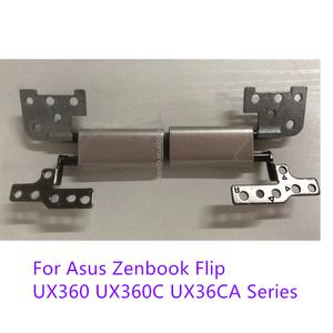 Asus Zenbook Flip UX360C UX360CA UX360CA-1B 노트북 LCD 터치 스크린 경첩 세트 L  R 13NB0BA2M08121 13N