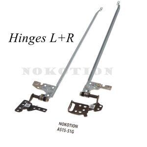 노트북 LCD 경첩 키트 ACER 아스파이어 A515-51G-503E A515-51G-50AC A515-51G-50RD 오른쪽 왼쪽 AM20X0003