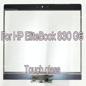 호환 hp 엘리트 Book X360 830 G6 노트북용 터치 유리 패널 디지타이저 교체 13.3 인치