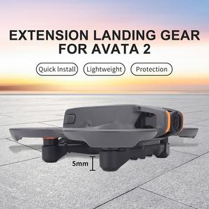 DJI 아바타 2용 랜딩 기어 키트 높이 확장 다리 보호대 2 드론 액세서리용 퀵 릴리스 피트