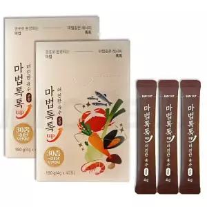 마법톡톡 업 더 진한 육수 분말 국 찌개 조미료 조림 국수 꽃 게 새우 멸치 바지락 만능 분말 육수 83포