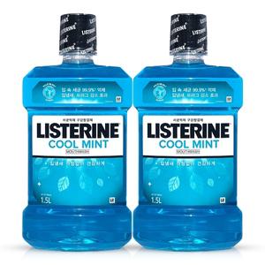 리스테린 쿨민트 1.5L 2개