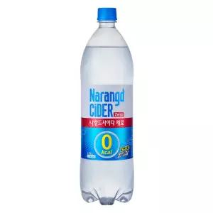 나랑드 사이다 1.25L X 12PET 탄산 제로사이다 음료수