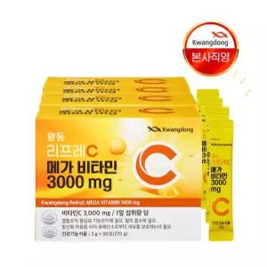 광동 리프레C 메가비타민30000 4박스