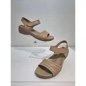 [하프클럽/에스콰이아]MARIO여성 세미캐주얼 샌들 굽4센치 YAEMSD701