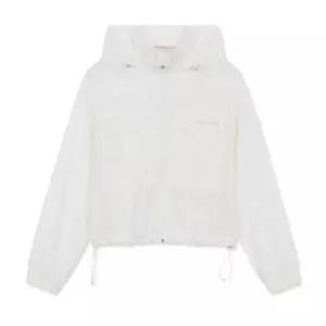 바람막이 XQD DWWJ93033-CRS 크롭 여성 바람막이