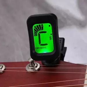 바이올린 기타 전자조율기 관악기 음계 베이스 디지털튜너 클래식 일렉 디스플레이 튜닝기 우쿠렐레 멀티