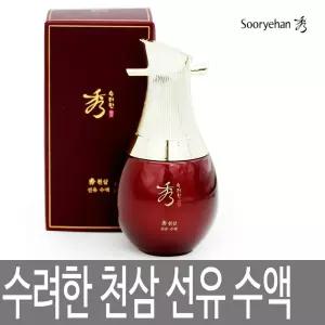 수려한 천삼 선유 수액 130ml / 에센셜 젤 타입 스킨 토너 / 미백 주름개선 기능성 / 한방화장품