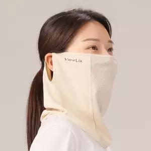 뷰릭스 UV 자외선차단마스크 냉감 골프 자전거 등산 러닝 쿨링 마스크 3종 2set [M/L]