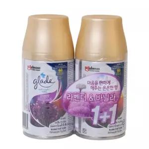 자동 분사기 리필 라벤더 바닐라 1+1개입