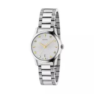 구찌 YA126572 G타임리스 여성 메탈 쿼츠 27mm YA126572A